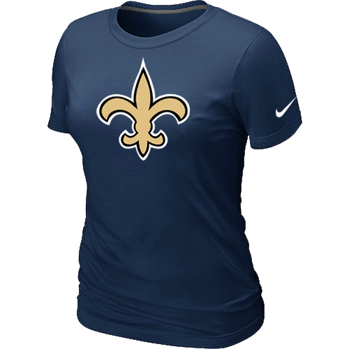 New Orleans Saints D.Blue Women's Logo T-Shirt,We sell and wholesale New Orleans Saints D.Blue Women's Logo T-Shirt on line form chian!