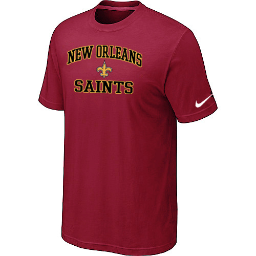 New Orleans Saints Heart & Soul Red T-Shirt,We sell and wholesale New Orleans Saints Heart & Soul Red T-Shirt on line form chian!