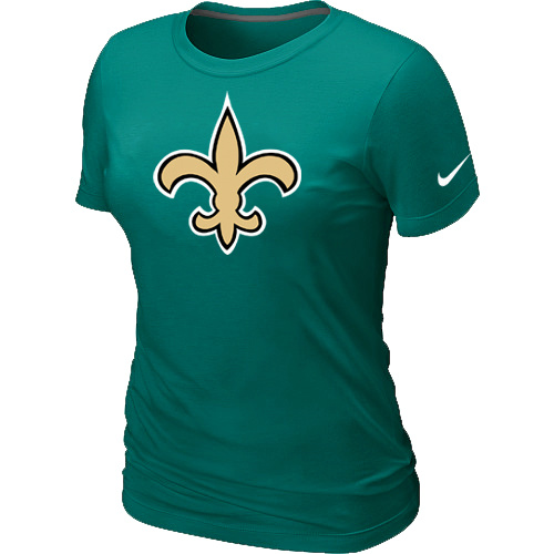 New Orleans Saints L.Green Women's Logo T-Shirt,We sell and wholesale New Orleans Saints L.Green Women's Logo T-Shirt on line form chian!
