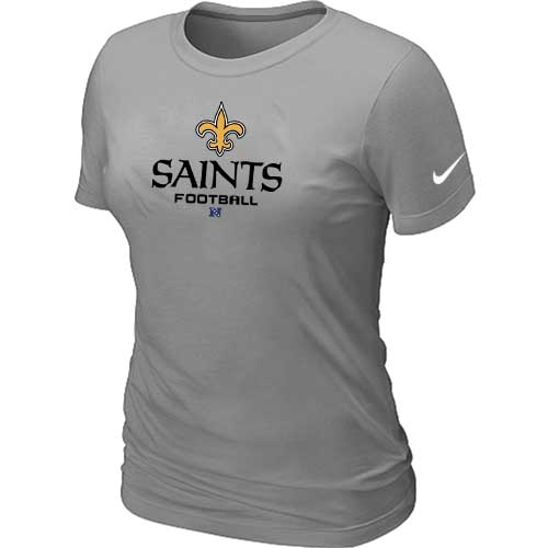 New Orleans Saints L.Grey Women's Critical Victory T-Shirt,We sell and wholesale New Orleans Saints L.Grey Women's Critical Victory T-Shirt on line form chian!
