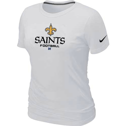 New Orleans Saints White Women's Critical Victory T-Shirt,We sell and wholesale New Orleans Saints White Women's Critical Victory T-Shirt on line form chian!