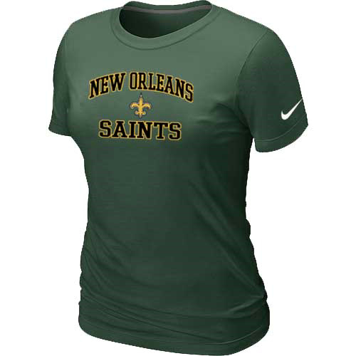 New Orleans Saints Women's Heart & Soul D.Green T-Shirt,We sell and wholesale New Orleans Saints Women's Heart & Soul D.Green T-Shirt on line form chian!