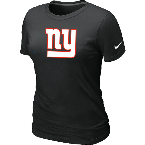 New York Giants Black Women's Logo T-Shirt,We sell and wholesale New York Giants Black Women's Logo T-Shirt on line form chian!
