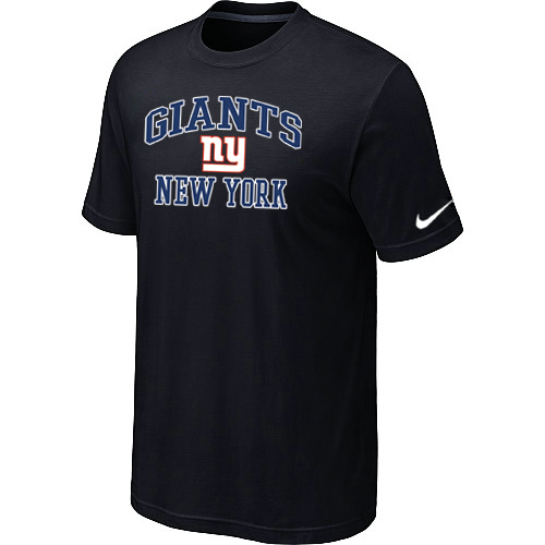 New York Giants Heart & Soul Black T-Shirt,We sell and wholesale New York Giants Heart & Soul Black T-Shirt on line form chian!