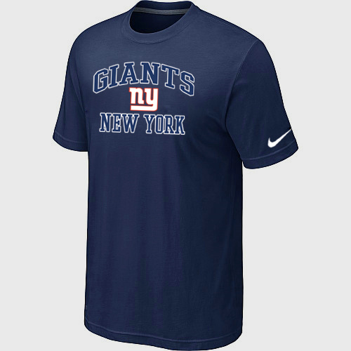 New York Giants Heart & Soul D.Blue T-Shirt,We sell and wholesale New York Giants Heart & Soul D.Blue T-Shirt on line form chian!