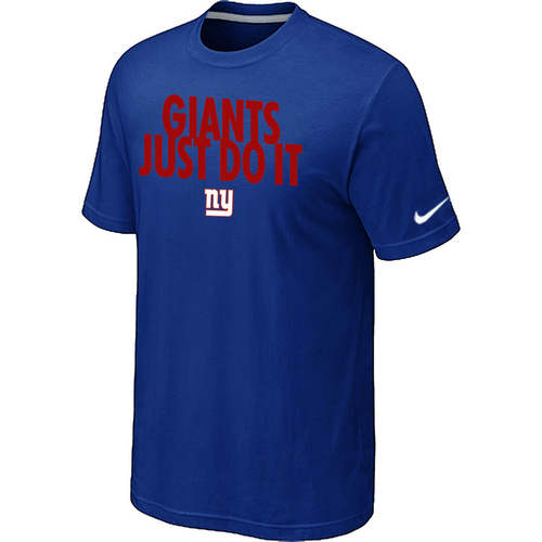 New York Giants Just Do It Blue T-Shirt,We sell and wholesale New York Giants Just Do It Blue T-Shirt on line form chian!