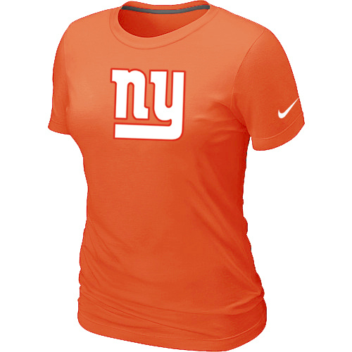 New York Giants Orange Women's Logo T-Shirt,We sell and wholesale New York Giants Orange Women's Logo T-Shirt on line form chian!