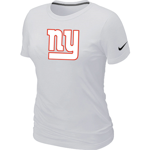 New York Giants White Women's Logo T-Shirt,We sell and wholesale New York Giants White Women's Logo T-Shirt on line form chian!