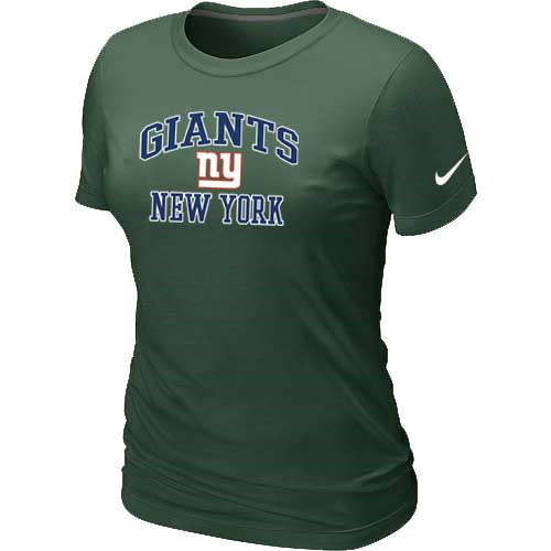New York Giants Women's Heart & Soul D.Green T-Shirt,We sell and wholesale New York Giants Women's Heart & Soul D.Green T-Shirt on line form chian!