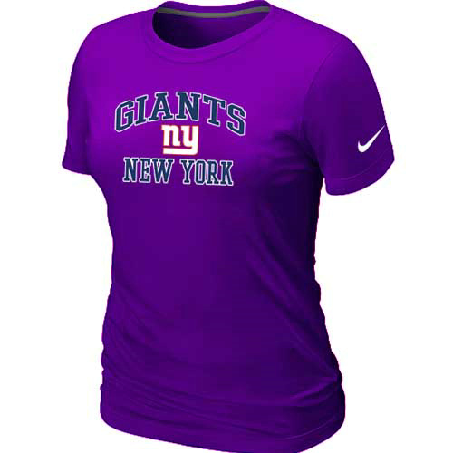 New York Giants Women's Heart & Soul Purple T-Shirt,We sell and wholesale New York Giants Women's Heart & Soul Purple T-Shirt on line form chian!