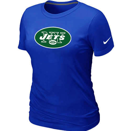 New York Jets Blue Women's Logo T-Shirt,We sell and wholesale New York Jets Blue Women's Logo T-Shirt on line form chian!