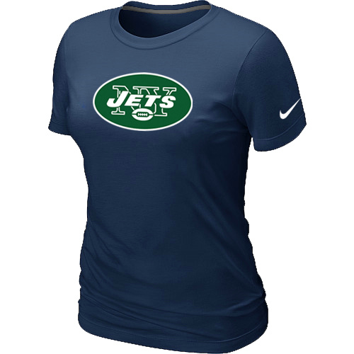 New York Jets D.Blue Women's Logo T-Shirt,We sell and wholesale New York Jets D.Blue Women's Logo T-Shirt on line form chian!