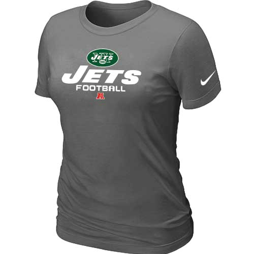 New York Jets D.Grey Women's Critical Victory T-Shirt,We sell and wholesale New York Jets D.Grey Women's Critical Victory T-Shirt on line form chian!