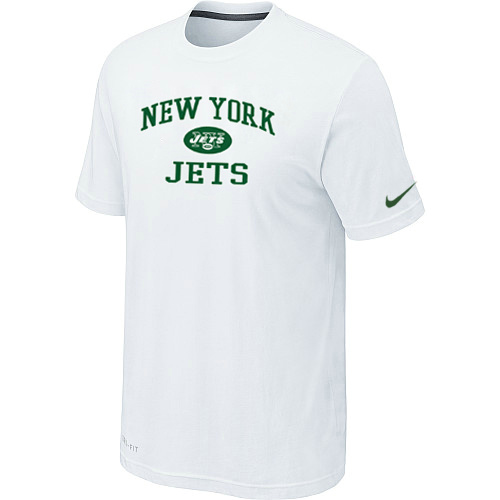 New York Jets Heart & Soul White T-Shirt,We sell and wholesale New York Jets Heart & Soul White T-Shirt on line form chian!