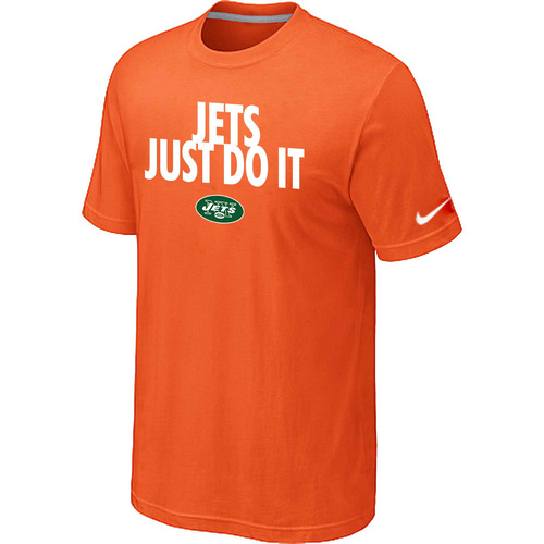 New York Jets Just Do ItOrange T-Shirt,We sell and wholesale New York Jets Just Do ItOrange T-Shirt on line form chian!