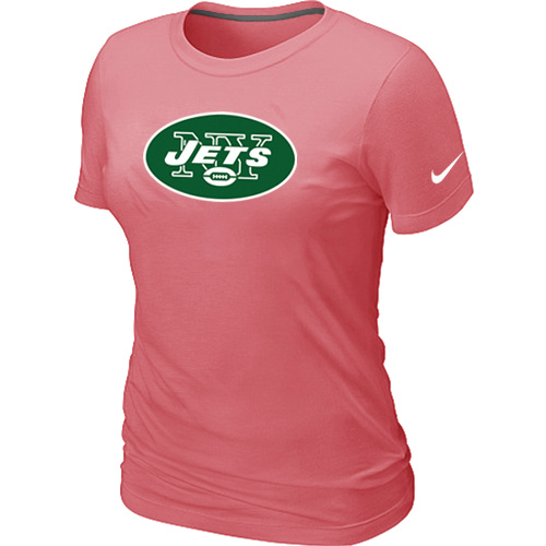 New York Jets Pink Women's Logo T-Shirt,We sell and wholesale New York Jets Pink Women's Logo T-Shirt on line form chian!