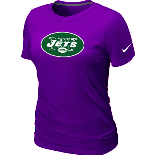 New York Jets Purple Women's Logo T-Shirt,We sell and wholesale New York Jets Purple Women's Logo T-Shirt on line form chian!