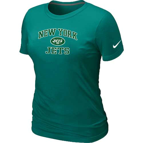 New York Jets Women's Heart & Soul L.Green T-Shirt,We sell and wholesale New York Jets Women's Heart & Soul L.Green T-Shirt on line form chian!