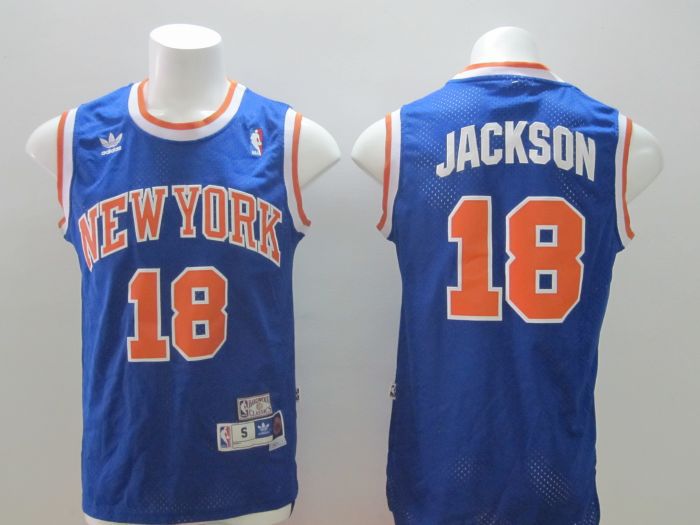 New York Knicks #18 Phil Jackson Blue Swingman Throwback Jerseys,We sell and wholesale New York Knicks #18 Phil Jackson Blue Swingman Throwback Jerseys on line form chian!