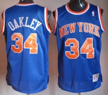 New York Knicks #34 Charles Oakley Blue Throwback Authentic Jerseys,We sell and wholesale New York Knicks #34 Charles Oakley Blue Throwback Authentic Jerseys on line form chian!