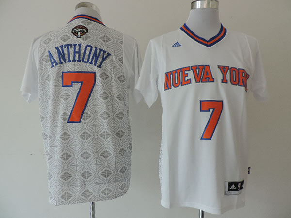 New York Knicks #7 Carmelo Anthony Fashion White Jerseys,We sell and wholesale New York Knicks #7 Carmelo Anthony Fashion White Jerseys on line form chian!