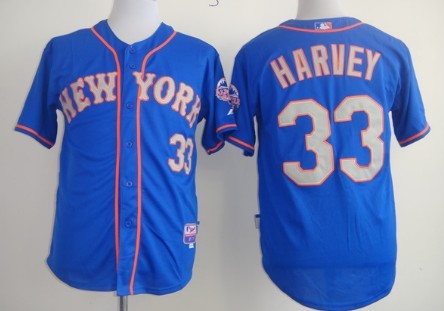 New York Mets #33 Matt Harvey 1987 Blue Jerseys,We sell and wholesale New York Mets #33 Matt Harvey 1987 Blue Jerseys on line form chian!