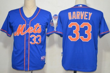 New York Mets #33 Matt Harvey 2013 Blue Jerseys,We sell and wholesale New York Mets #33 Matt Harvey 2013 Blue Jerseys on line form chian!