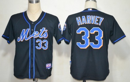 New York Mets #33 Matt Harvey Black Jerseys,We sell and wholesale New York Mets #33 Matt Harvey Black Jerseys on line form chian!