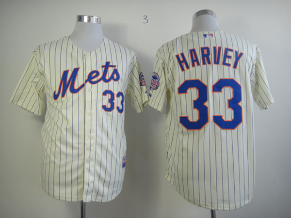 New York Mets #33 Matt Harvey Cream With Blue Pinstripe 2013 All Star Patch Jerseys,We sell and wholesale New York Mets #33 Matt Harvey Cream With Blue Pinstripe 2013 All Star Patch Jerseys on line form chian!