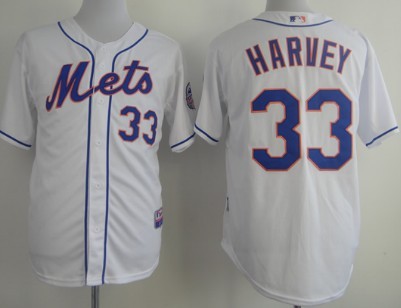 New York Mets #33 Matt Harvey White Jerseys,We sell and wholesale New York Mets #33 Matt Harvey White Jerseys on line form chian!