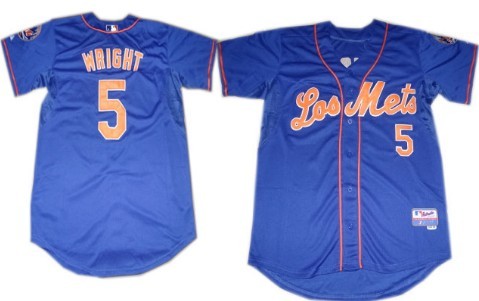 New York Mets #5 David Wright 2013 Spanish Blue Jerseys,We sell and wholesale New York Mets #5 David Wright 2013 Spanish Blue Jerseys on line form chian!