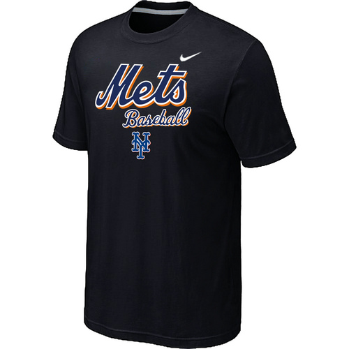 New York Mets 2014 Home Practice T-Shirt - Black,We sell and wholesale New York Mets 2014 Home Practice T-Shirt - Black on line form chian!