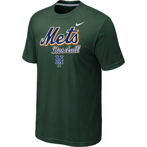 New York Mets 2014 Home Practice T-Shirt - Dark Green,We sell and wholesale New York Mets 2014 Home Practice T-Shirt - Dark Green on line form chian!