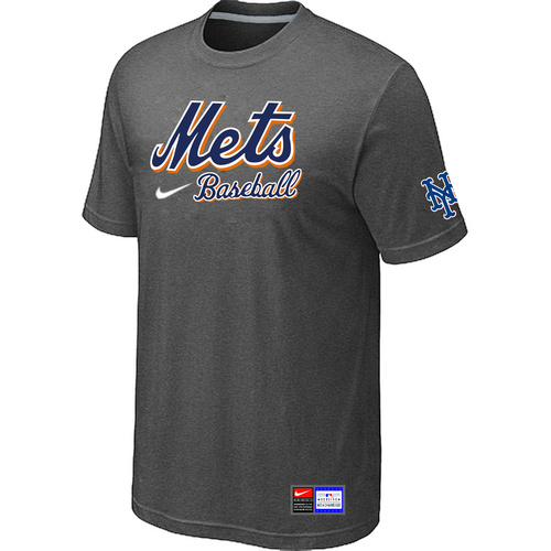 New York Mets D.Grey Nike Short Sleeve Practice T-Shirt,We sell and wholesale New York Mets D.Grey Nike Short Sleeve Practice T-Shirt on line form chian!