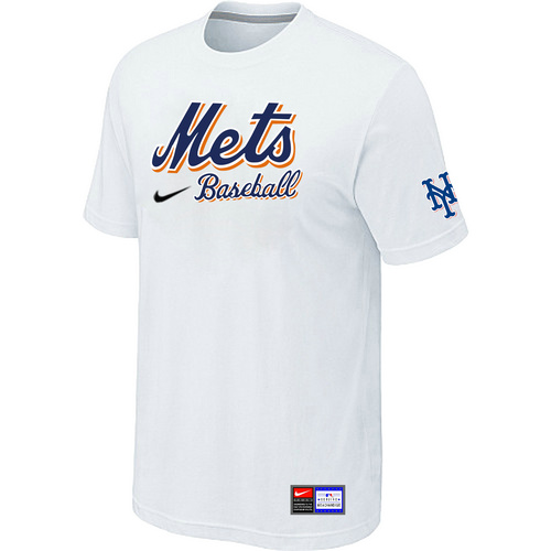 New York Mets White Nike Short Sleeve Practice T-Shirt,We sell and wholesale New York Mets White Nike Short Sleeve Practice T-Shirt on line form chian!