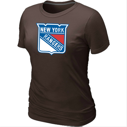 New York Rangers Big & Tall Women's Logo Brown T-Shirt,We sell and wholesale New York Rangers Big & Tall Women's Logo Brown T-Shirt on line form chian!