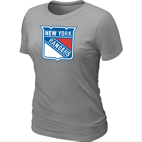 New York Rangers Big & Tall Women's Logo L.Grey T-Shirt,We sell and wholesale New York Rangers Big & Tall Women's Logo L.Grey T-Shirt on line form chian!