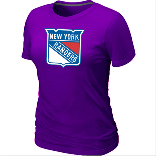 New York Rangers Big & Tall Women's Logo Purple T-Shirt,We sell and wholesale New York Rangers Big & Tall Women's Logo Purple T-Shirt on line form chian!