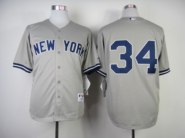 New York Yankees #34 A.J. Burnett Gray Throwback Jerseys,We sell and wholesale New York Yankees #34 A.J. Burnett Gray Throwback Jerseys on line form chian!