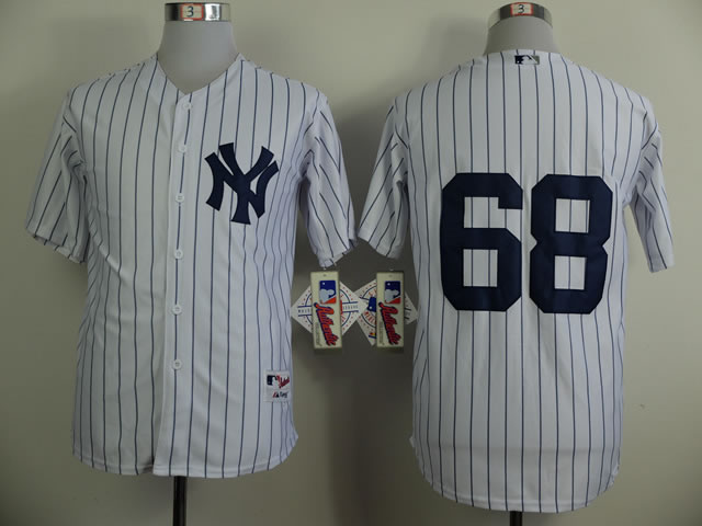 New York Yankees #68 Betances White Pinstripe Jerseys,We sell and wholesale New York Yankees #68 Betances White Pinstripe Jerseys on line form chian!