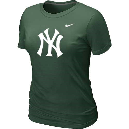 New York Yankees Heathered D.Green Nike Women's Blended T-Shirt,We sell and wholesale New York Yankees Heathered D.Green Nike Women's Blended T-Shirt on line form chian!