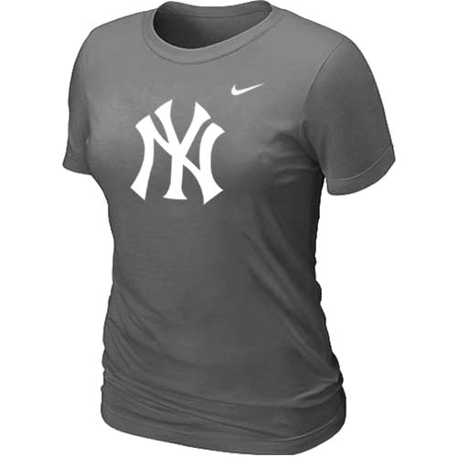 New York Yankees Heathered D.Grey Nike Women's Blended T-Shirt,We sell and wholesale New York Yankees Heathered D.Grey Nike Women's Blended T-Shirt on line form chian!