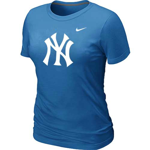 New York Yankees Heathered L.blue Nike Women's Blended T-Shirt,We sell and wholesale New York Yankees Heathered L.blue Nike Women's Blended T-Shirt on line form chian!