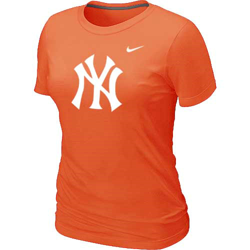New York Yankees Heathered Orange Nike Women's Blended T-Shirt,We sell and wholesale New York Yankees Heathered Orange Nike Women's Blended T-Shirt on line form chian!