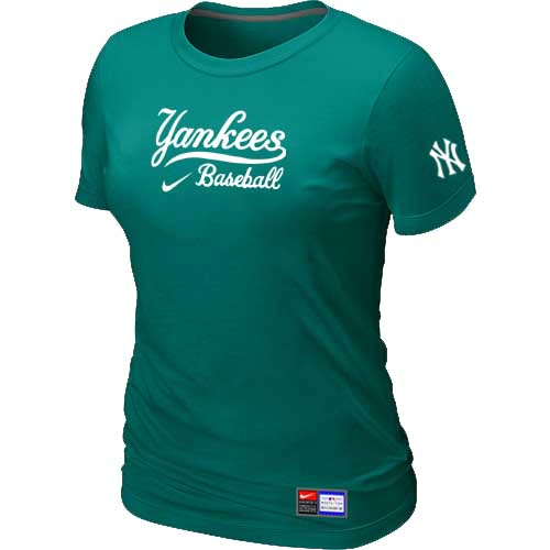 New York Yankees Nike Women's L.Green Short Sleeve Practice T-Shirt,We sell and wholesale New York Yankees Nike Women's L.Green Short Sleeve Practice T-Shirt on line form chian!