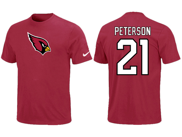 Nike Arizona Cardinals 21 peterson Name & Number T-Shirt Red,We sell and wholesale Nike Arizona Cardinals 21 peterson Name & Number T-Shirt Red on line form chian!