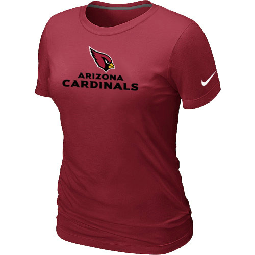 Nike Arizona Cardinals Authentic Logo Women's T-Shirt Red,We sell and wholesale Nike Arizona Cardinals Authentic Logo Women's T-Shirt Red on line form chian!