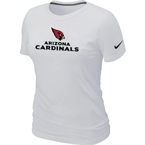 Nike Arizona Cardinals Authentic Logo Women's T-Shirt white,We sell and wholesale Nike Arizona Cardinals Authentic Logo Women's T-Shirt white on line form chian!