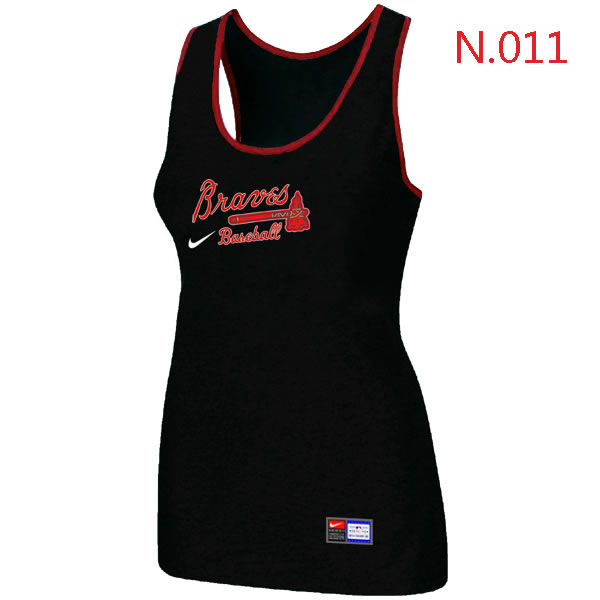 Nike Atlanta Braves Tri-Blend Racerback stretch Tank Top Black,We sell and wholesale Nike Atlanta Braves Tri-Blend Racerback stretch Tank Top Black on line form chian!