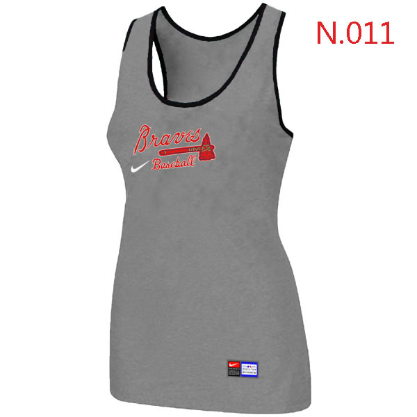 Nike Atlanta Braves Tri-Blend Racerback stretch Tank Top L.grey,We sell and wholesale Nike Atlanta Braves Tri-Blend Racerback stretch Tank Top L.grey on line form chian!